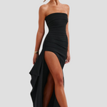 Sasha | Strapless Luxe Maxi Dress