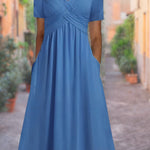Maxine | V-Neck Tummy-Covering Dress