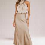 ELARA™ - Elegant Satin Evening Dress
