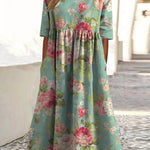 LAARNI™ - Relaxed Midi Dress