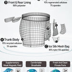 Men's Modal Dual Separate Pouch Trunks