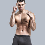 3 Pack Men's Separated Pouch Mesh Support Trunks