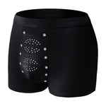 Men’s High Elastic Granule Massage Trunks