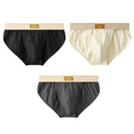 3 Pack Men's Sexy High Cut Cotton Bikini