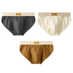 3 Pack Men's Sexy High Cut Cotton Bikini