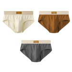 3 Pack Men’ Breathable Stretch-Cotton Briefs