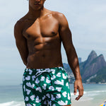 Men's Moisture-Wicking Lightweight & Airy Sporty Cut Comfy Board Shorts