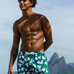 Men's Moisture-Wicking Lightweight & Airy Sporty Cut Comfy Board Shorts