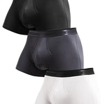 3 Pack Men's Separated Pouch Mesh Support Trunks