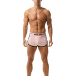 2 Pack Men's Ice Silk Loose-Fit Home Sleep Mesh Breathable Boxer Shorts