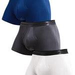 3 Pack Men's Separated Pouch Mesh Support Trunks