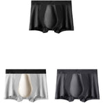 3 Pack Men’s Breathable 3D Pouch Trunks