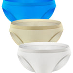 3 Pack Translucent U Convex Pouch Bikini For Men