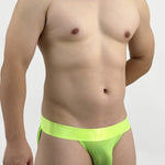 2 Pack Men's Feather-Soft Texture Breathable Sexy U-Pouch Lifting Effect Jockstraps