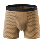 3 Pack Men's Ice Silk Antibacterial Odor-Control Day-Long Comfort Boxer Briefs