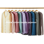 Modal Cotton Comfortable Couple Pajamas Set