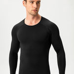 Men's Fitness Training Breathable Sports Long Sleeve Top