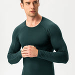 Men's Fitness Training Breathable Sports Long Sleeve Top