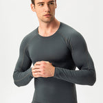 Men's Fitness Training Breathable Sports Long Sleeve Top
