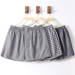 3 Pack Men's Cotton Loose Boxers
