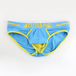 Men's Breathable Cotton Pouch Briefs with Fly