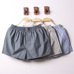 3 Pack Men's Cotton Loose Boxers