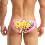 Men’s Cartoon Low-Rise Briefs