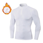 High Stretch Tight Sports Collar Long Sleeves for Men