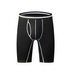 Men’s Soft Cotton Boxer Briefs With Open Fly