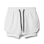 Men's Quick Dry Athletic Shorts With Phone Pockets