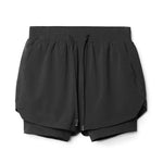 Men's Quick Dry Athletic Shorts With Phone Pockets