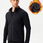 Windproof and Fluff Warm Training Coat for Men