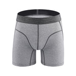 Men's Sport Anti-Chafing Cotton Boxer Briefs