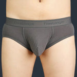 FreeLonger Men’s Microfibre Cotton Big Pouch Trunks