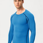 Men's Fitness Training Breathable Sports Long Sleeve Top