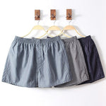 3 Pack Men's Cotton Loose Boxers