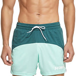 Men's Sporty Quick-Dry Two-Tone Shorts