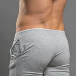 Solid Color Modal Home Boxers for Men