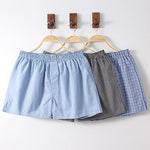 3 Pack Men's Cotton Loose Boxers