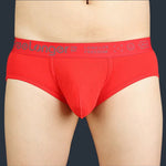 FreeLonger Men’s Soft Cotton Support Pouch Trunks