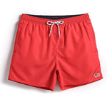 Men’s Drawstring Waist Beach Board Shorts