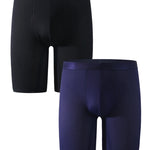 Men's Quick Dry Mesh Long Leg Boxer Briefs