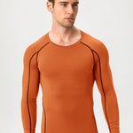 Men's Fitness Training Breathable Sports Long Sleeve Top