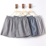 3 Pack Men's Cotton Loose Boxers