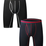 Men’s Soft Cotton Boxer Briefs With Open Fly