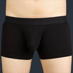 FreeLonger Men’s Microfibre Cotton Big Pouch Trunks