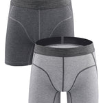Men's Sport Anti-Chafing Cotton Boxer Briefs