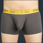 FreeLonger Men’s Soft Cotton Support Pouch Trunks