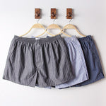 3 Pack Men's Cotton Loose Boxers