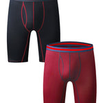 Men’s Soft Cotton Boxer Briefs With Open Fly